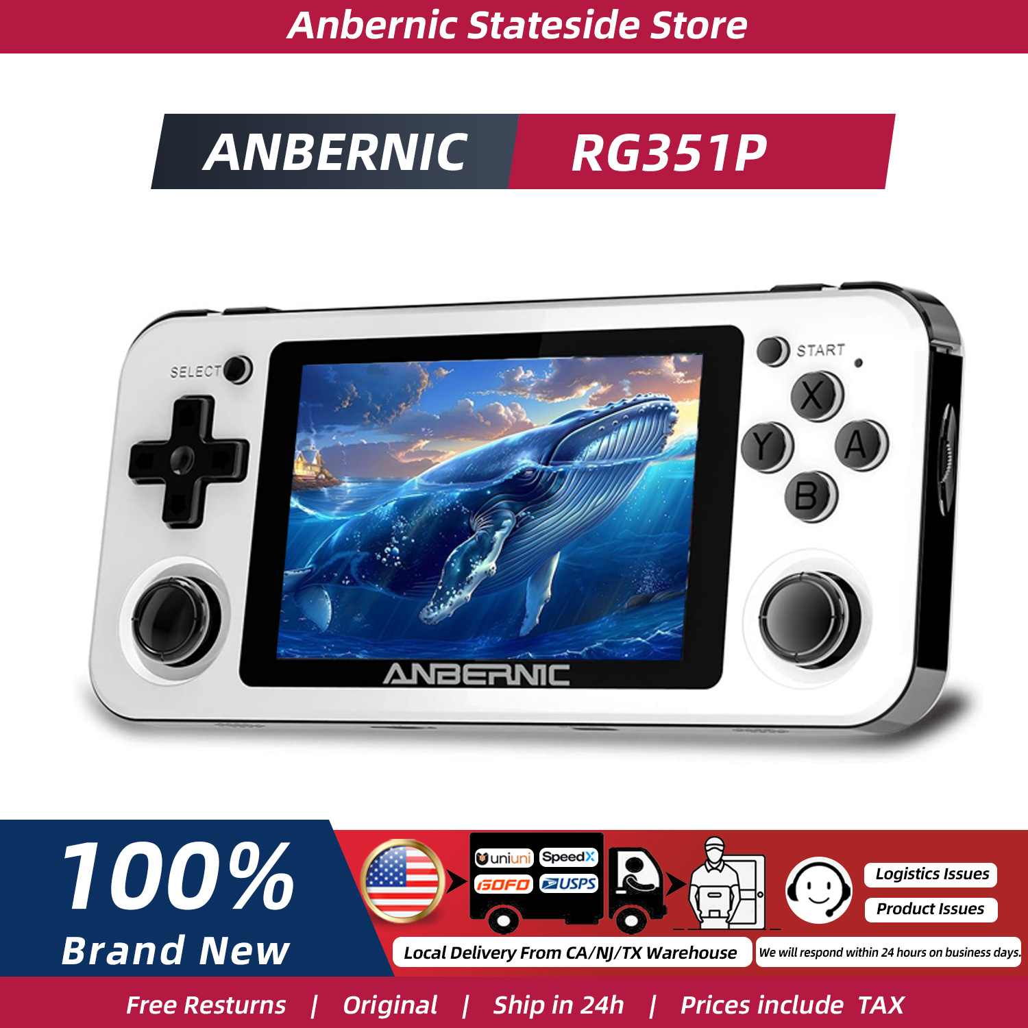 Gaming Console Chinese - Consola de Juegos Retro Portátil ANBERNIC