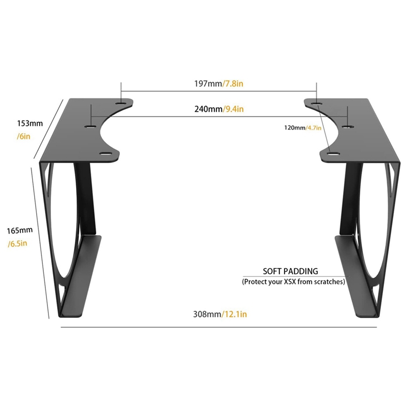 Gaming Console All - Soporte para consola de juegos debajo