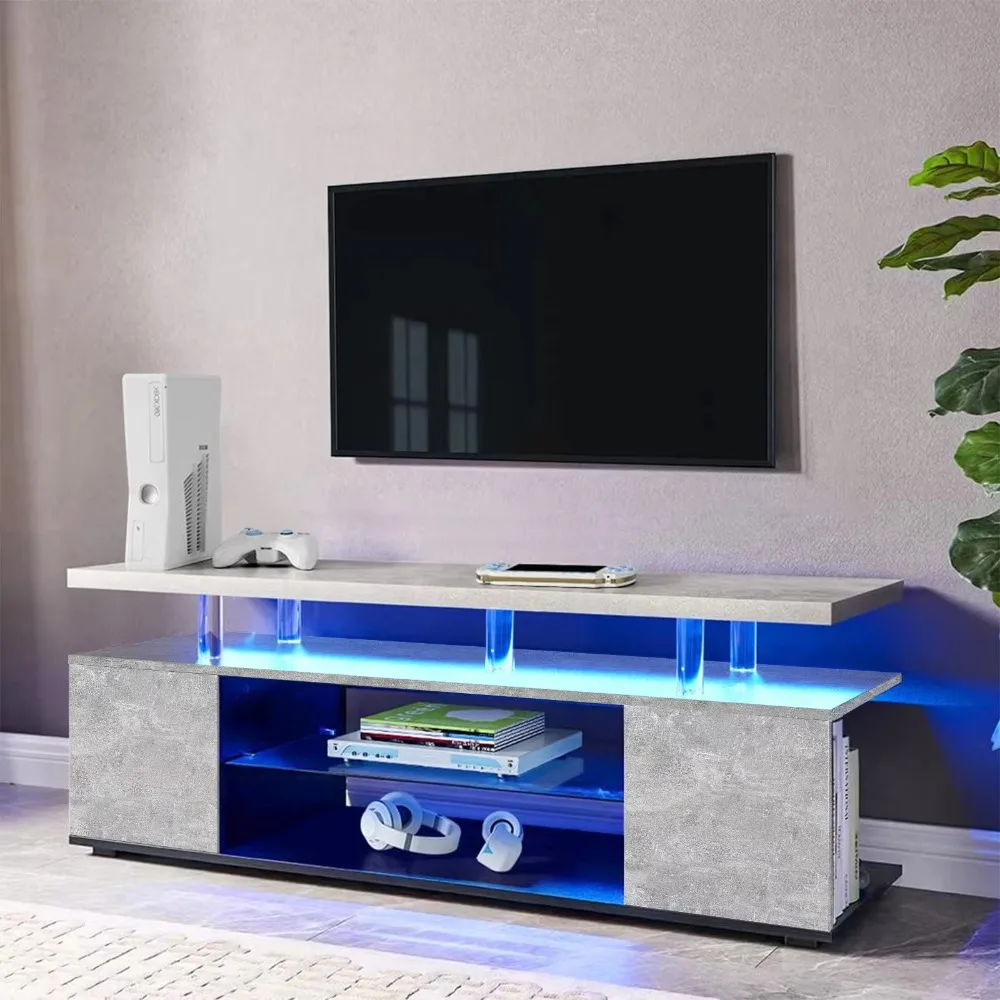 Gaming Console Entertainment Center - Soporte de TV para Televisor de