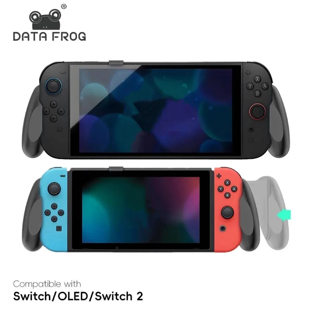 Gaming Console Nintendo Switch 2 - DATA FROG Soporte ergonómico antideslizante universal