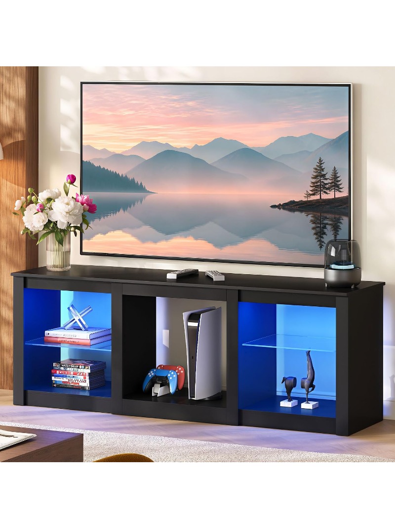 Gaming Console Entertainment Center - Soporte para TV LED de 58