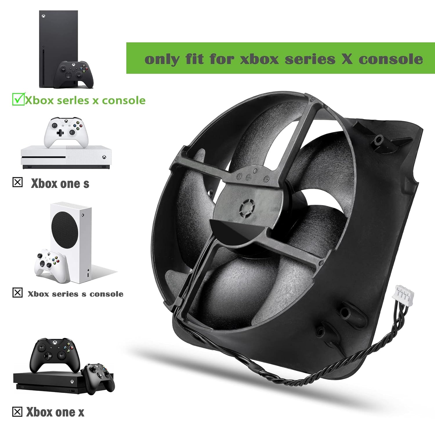 Console Cooling Fan - Ventilador de Refrigeración Interno de Repuesto
