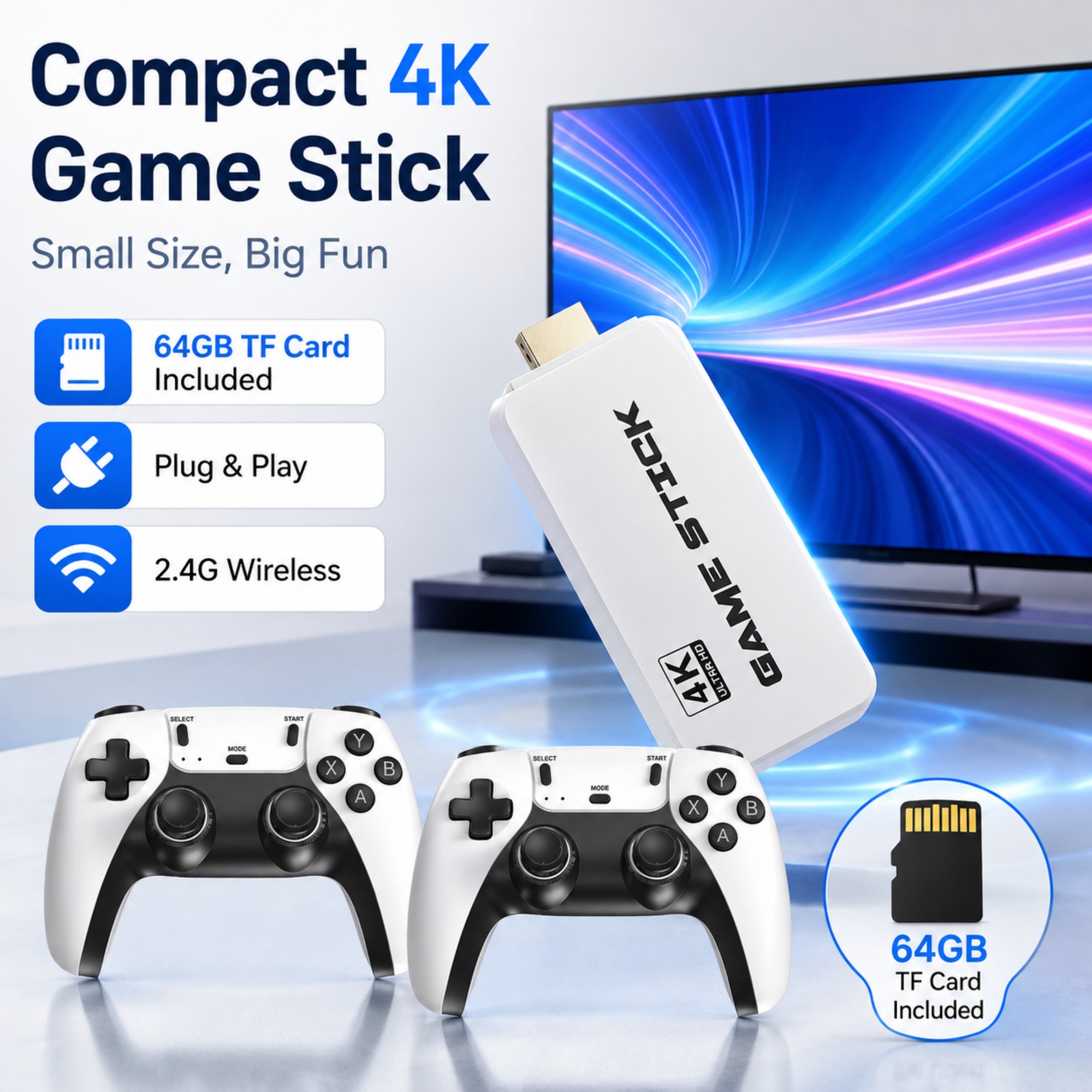 Gaming Console Chinese - Consola de Juegos Retro Game Stick