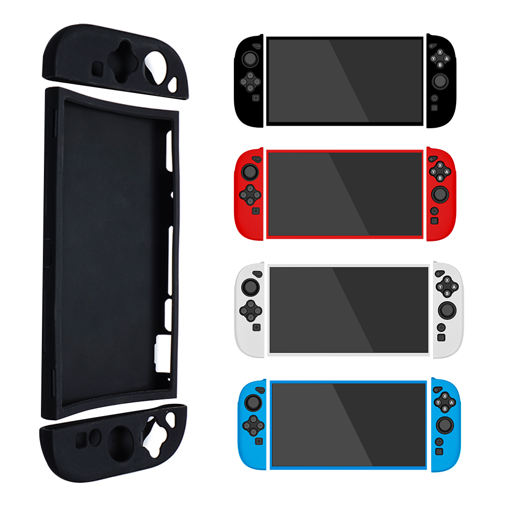 Gaming Console Nintendo Switch 2 - Funda de silicona suave dividida, funda