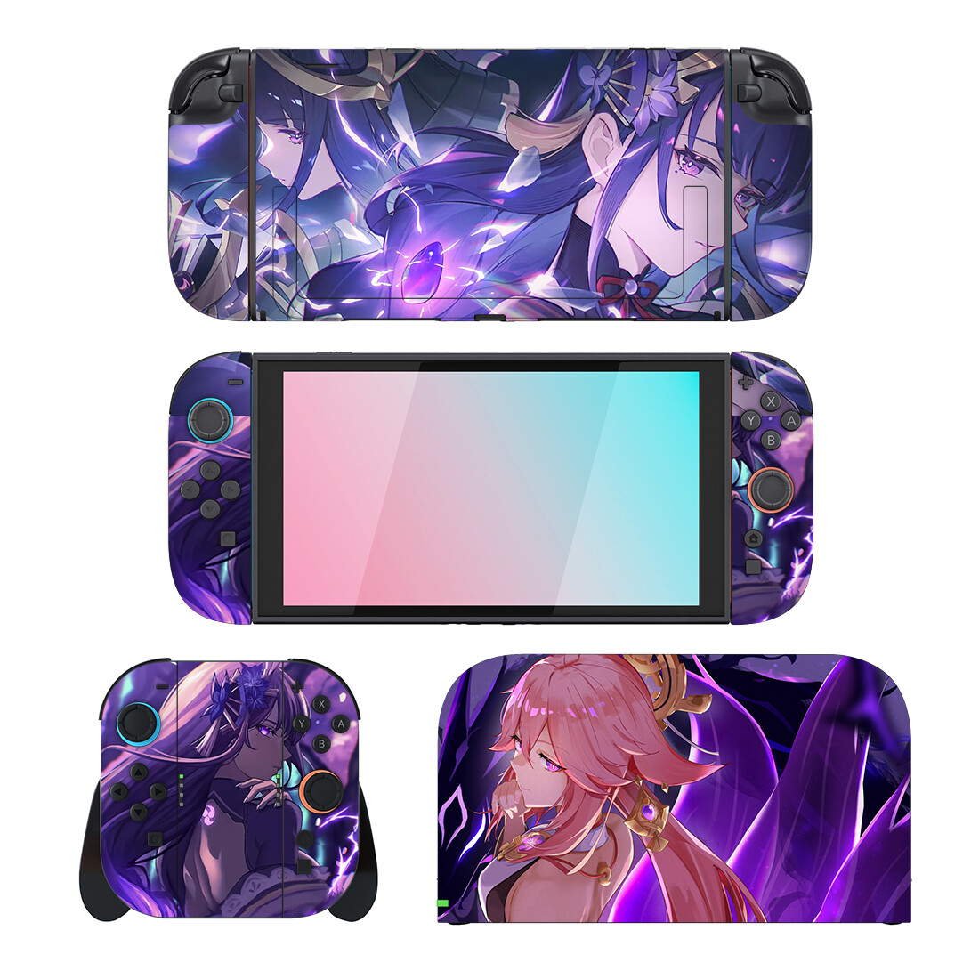 Gaming Console Nintendo Switch 2 - Juego Genshin Impact Protector pegatina piel