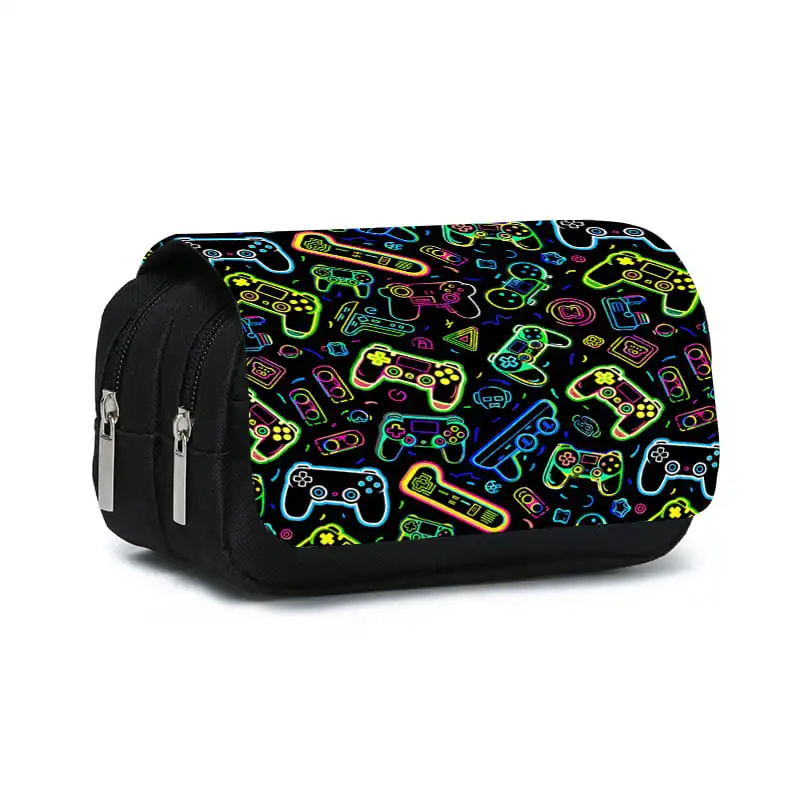 Gaming Console 5 Year Old - Estuche Doble para Lápices con Diseño
