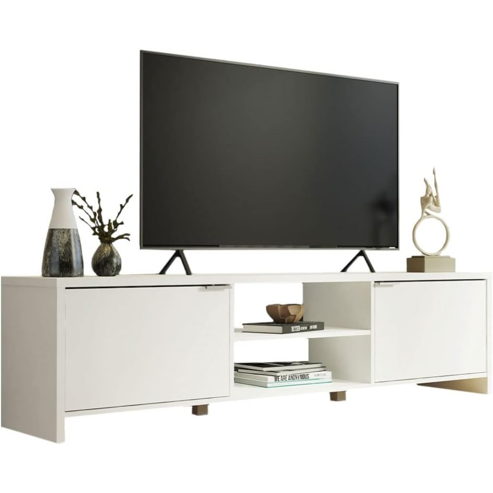 Gaming Console Entertainment Center - Soporte para TV, consola multimedia grande