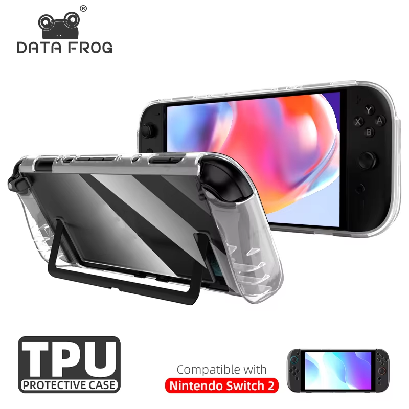 Gaming Console Nintendo Switch 2 - DATA FROG Funda Protectora Transparente de