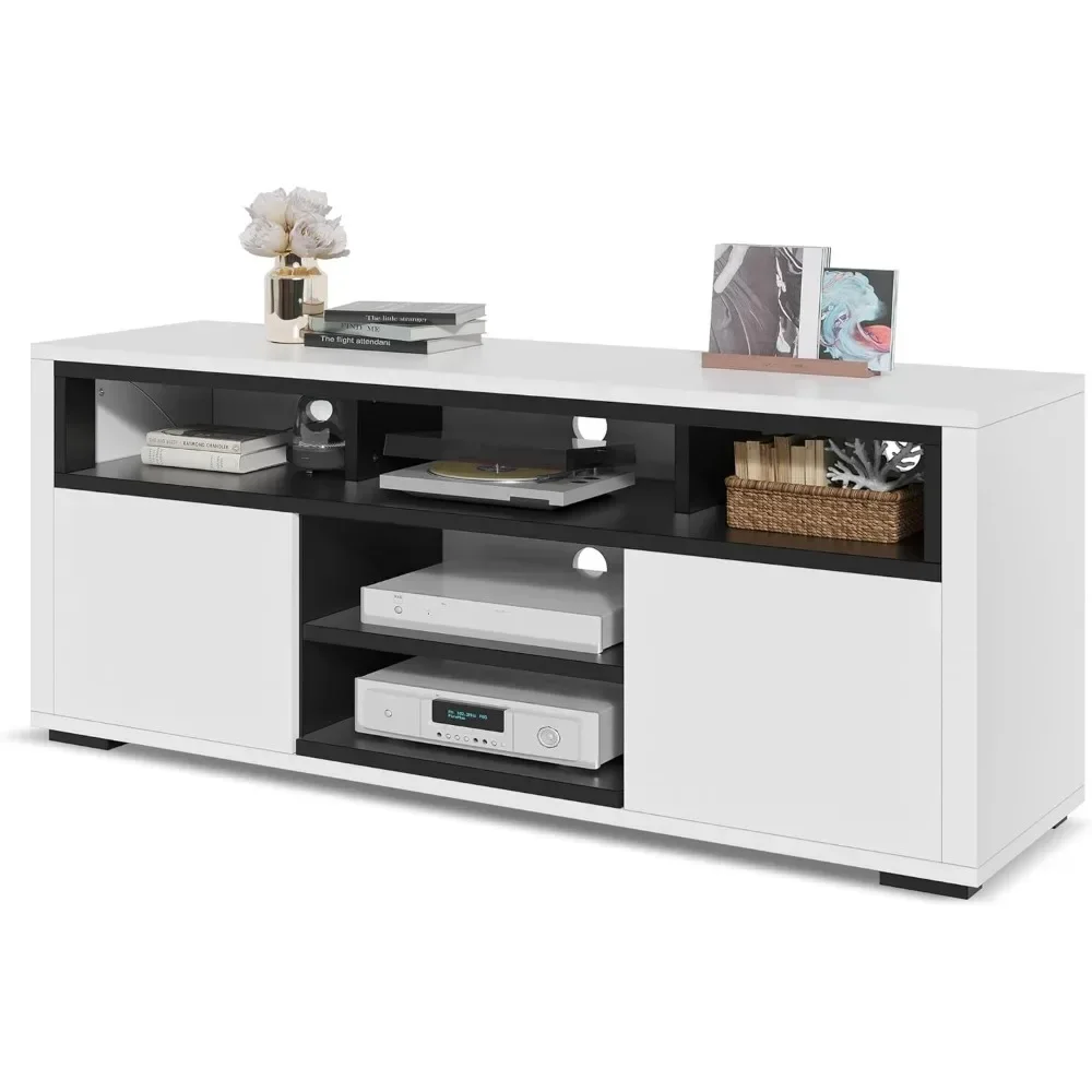 # Para soporte de TV LED moder - Gaming Console Entertainment Center reseña y precio