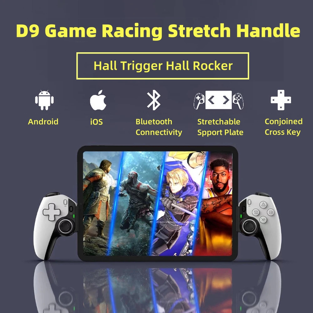 Controlador de tableta D9, man - Gaming Console For Ipad reseña y precio