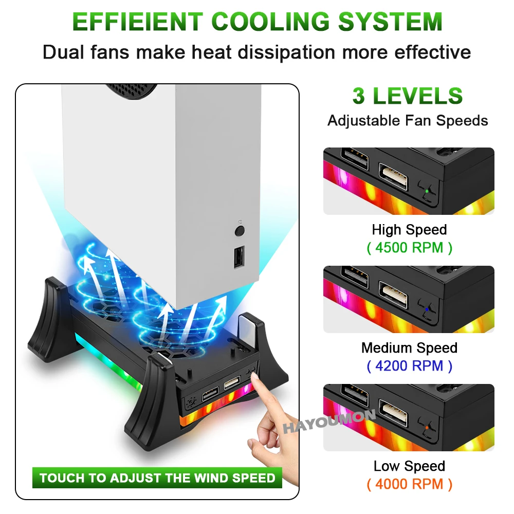 Soporte para consola de juegos - Console Cooling Fan reseña y precio