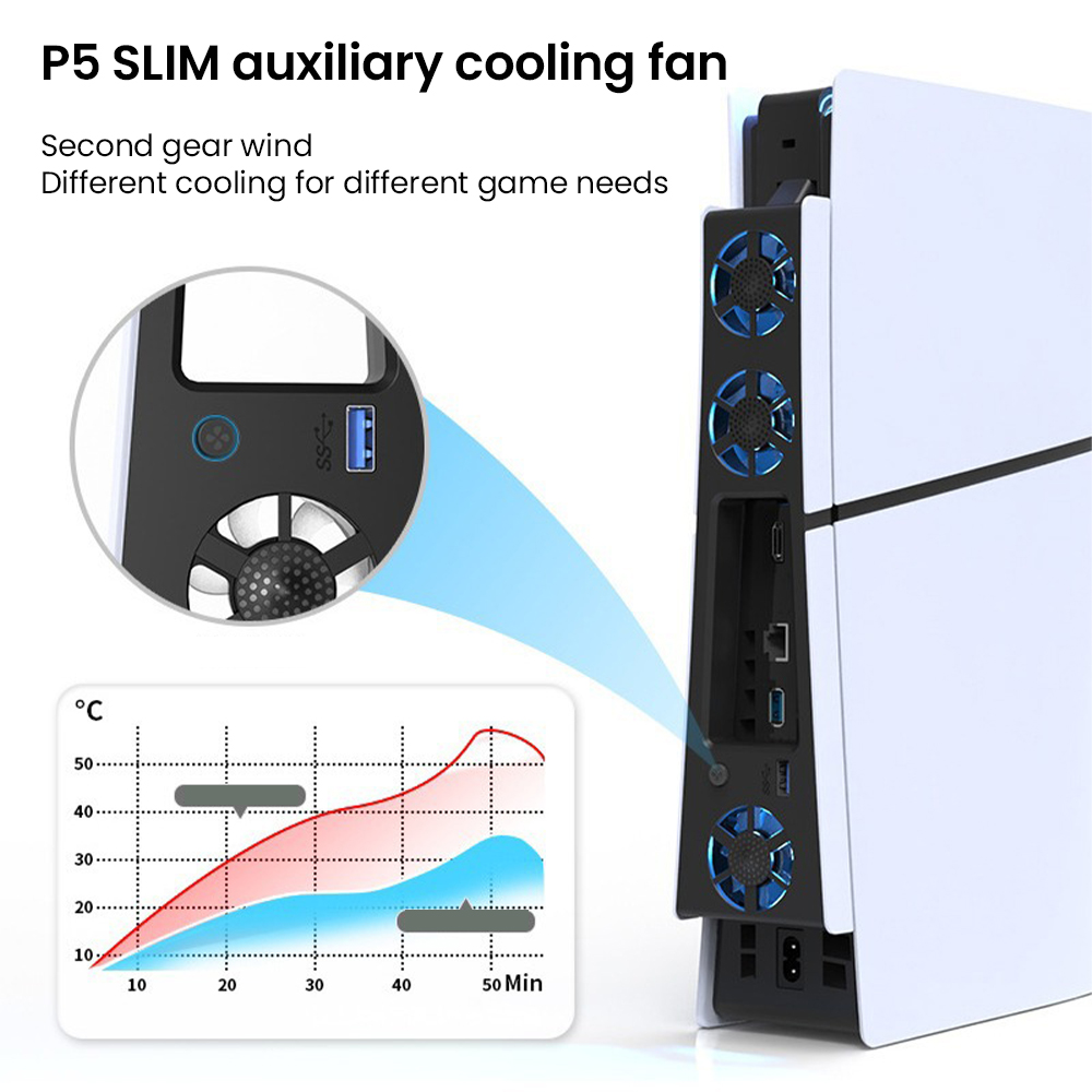 Ventilador enfriador para jueg - Console Cooling Fan reseña y precio
