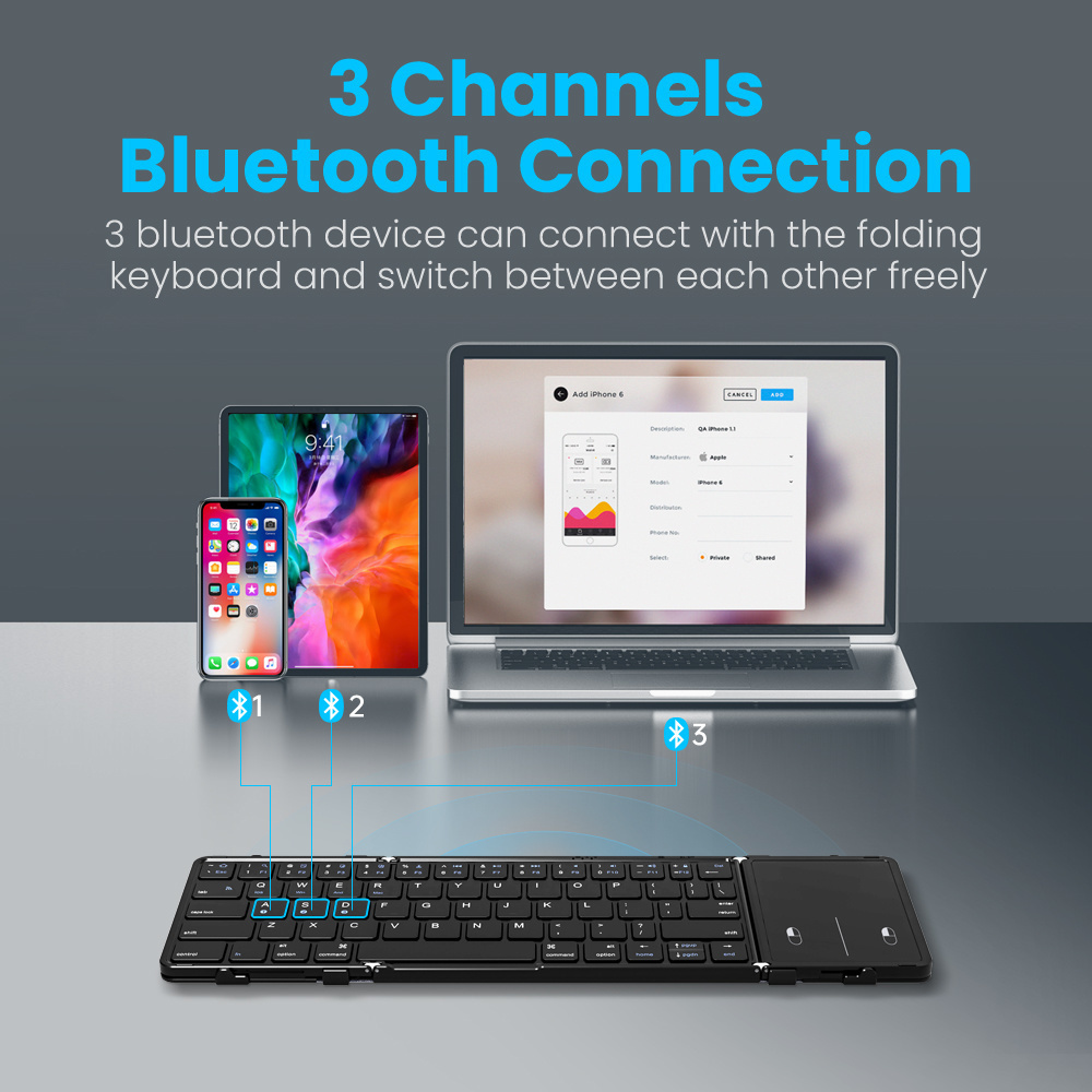 BOW Corea/Rusia teclado plegab - Gaming Console For Ipad reseña y precio