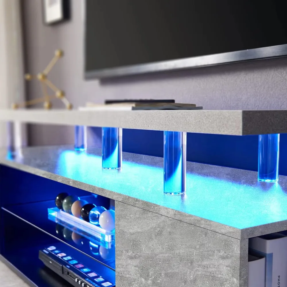 Soporte de TV para Televisor d - Gaming Console Entertainment Center reseña y precio