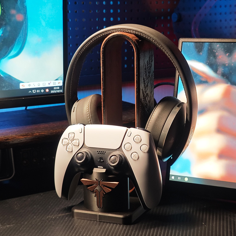 Soporte para auriculares con m - Gaming Console And Tv reseña y precio