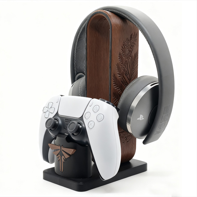 Soporte para auriculares con m - Gaming Console And Tv reseña y precio