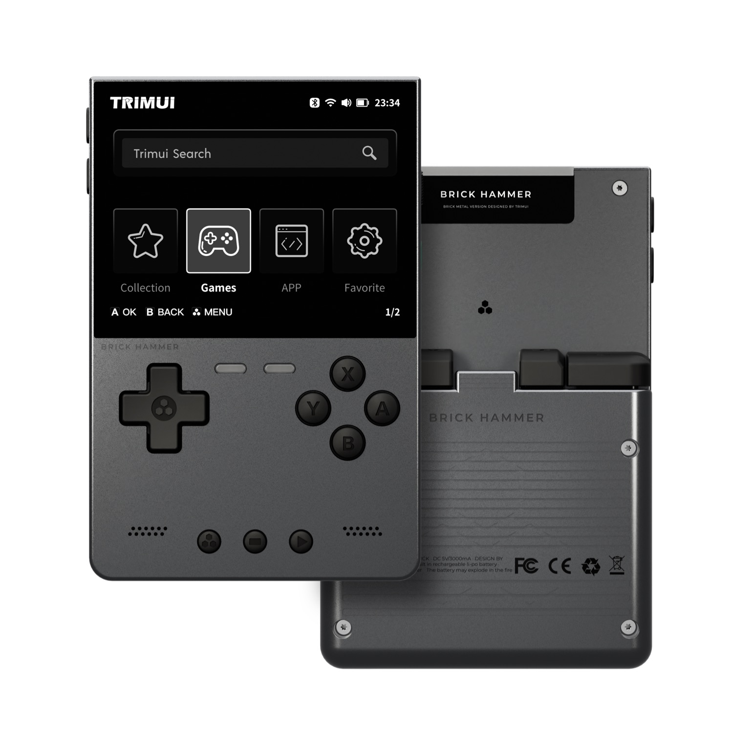 TRIMUI BRICK HAMMER-consola de - Gaming Console Chinese reseña y precio