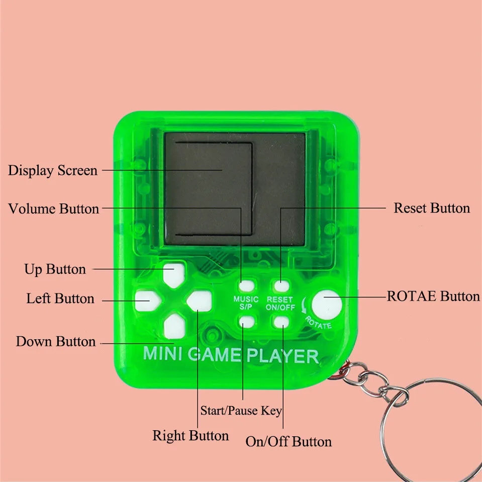 Mini jugadores de juegos portá - Gaming Console 5 Year Old reseña y precio