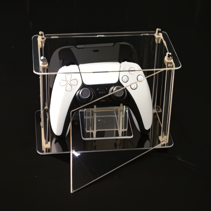 Caja acrílica para controlador - Gaming Console With Controller reseña y precio