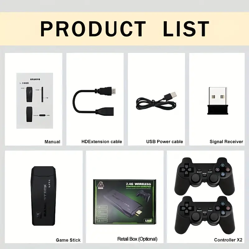 Consola de Videojuegos Domésti - Gaming Console Chinese reseña y precio